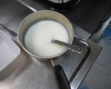 抹茶プリン。作り方3写真