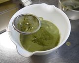 抹茶プリン。作り方5写真