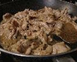 アゲ底ならぬ、揚げジャガのしょうが焼き作り方4写真