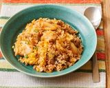 ☆キムチチャーハン☆作り方7写真