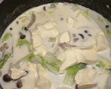 柚子香る白菜クリームパスタ♪鱈を添えて作り方5写真