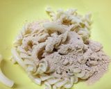 保育園の定番おやつ \マカロニきな粉/作り方3写真