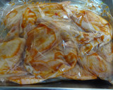 漬けて焼くだけ♪韓国風手羽先ちょい辛焼き作り方4写真
