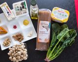 veganクリーム風スパゲッティ作り方1写真