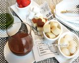 バレンタイン♡チョコレートフォンデュ♡作り方4写真