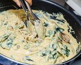 veganクリーム風スパゲッティ作り方9写真