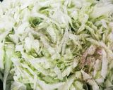 ヘルシー‼ふわふわ‼NO粉お好み焼き作り方1写真