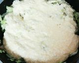 ヘルシー‼ふわふわ‼NO粉お好み焼き作り方4写真