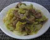 豚肉とキャベツの生姜焼き作り方7写真