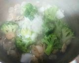 バジル味シーフード☆豆腐グラタン風作り方3写真