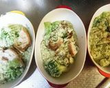 バジル味シーフード☆豆腐グラタン風作り方6写真
