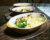 バジル味シーフード☆豆腐グラタン風作り方7写真