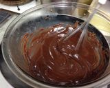 チョコブラウニー 18センチ角型一個分作り方5写真