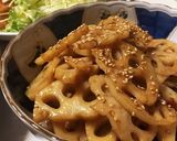 シャキシャキやみつき♡れんこんきんぴら！作り方6写真