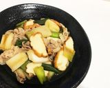 魚河岸と豚バラ肉と長葱の炒め煮｡:°ஐ♡作り方9写真