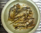 焼き干し鮎の甘露煮作り方2写真