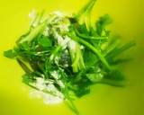 簡単!芝エビとセリDEサクサクかき揚げ♪作り方11写真