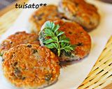 桜海老とあおさの焼き蓮根作り方8写真