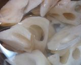 サクサク蓮根と鶏ももの照り煮作り方2写真