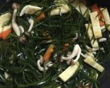 かつお味噌入りの切り昆布の炒め煮⭐︎作り方3写真