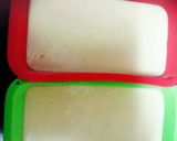 チーズケーキ風プロティンパンケーキ作り方2写真
