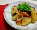 おでんみたいな大根と竹輪の煮物☆作り方4写真