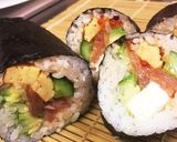 デパ地下風 フォアグラ&牛肉 太巻き寿司作り方9写真