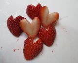 バレンタインにチョコとイチゴのハートパイ作り方11写真