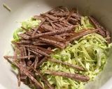 キャベツとじゃがいものガレット作り方1写真