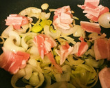 豚バラ塩だれ丼！ 切って炒めるだけ！作り方3写真