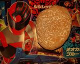 簡単キャラ弁☆キュウレンジャーシシレッド作り方1写真