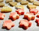 お花見かわいいマーブルお花型抜きクッキー作り方4写真