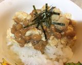 キッコーマン「すきやき肉豆腐」と納豆ご飯作り方4写真