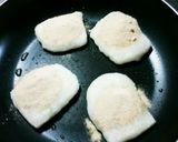おいしい♥簡単フライパンで砂糖醤油餅♪作り方3写真