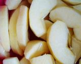 HMで大量アップルパンケーキ♪作り方1写真