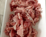 簡単！おかずに豚肉と大根の甘辛味噌炒め作り方2写真