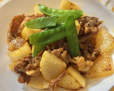 簡単！おかずに豚肉と大根の甘辛味噌炒め作り方6写真