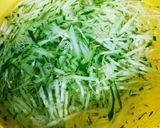 ゴマとよく合うもやしナムル★作り方1写真