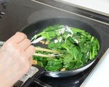 小松菜の炒め煮作り方5写真