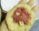 マヨチーズコンビーフinポテトボール☆作り方4写真