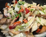 鶏と白菜の中華風 クリーム煮作り方8写真