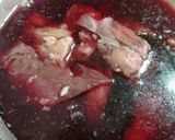 簡単！放置♪牛すじ赤ワイン煮込み作り方1写真