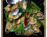 牡蠣とあさりのパスタ♪作り方1写真