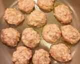 簡単★もちふわ大根入り鶏つくねの照り焼き作り方3写真