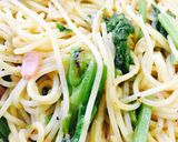 【群馬の野菜】かき菜のペペロンチーノ作り方7写真