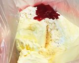 粉チーズとケチャップで甘くないクッキー作り方1写真