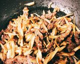 母直伝!牛肉とごぼうの炒め煮作り方5写真