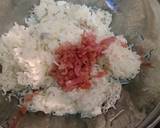 みょうがの酢漬けと明太子おにぎり作り方1写真