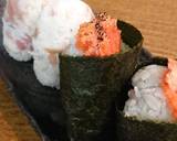 みょうがの酢漬けと明太子おにぎり作り方4写真