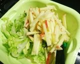 白菜とりんごのシンプルサラダ作り方7写真